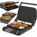 BOSTE GRILL ELEKTRYCZNY KONTAKTOWY OPIEKACZ DUŻA MOC 2200W ROZKŁADANY SONDA