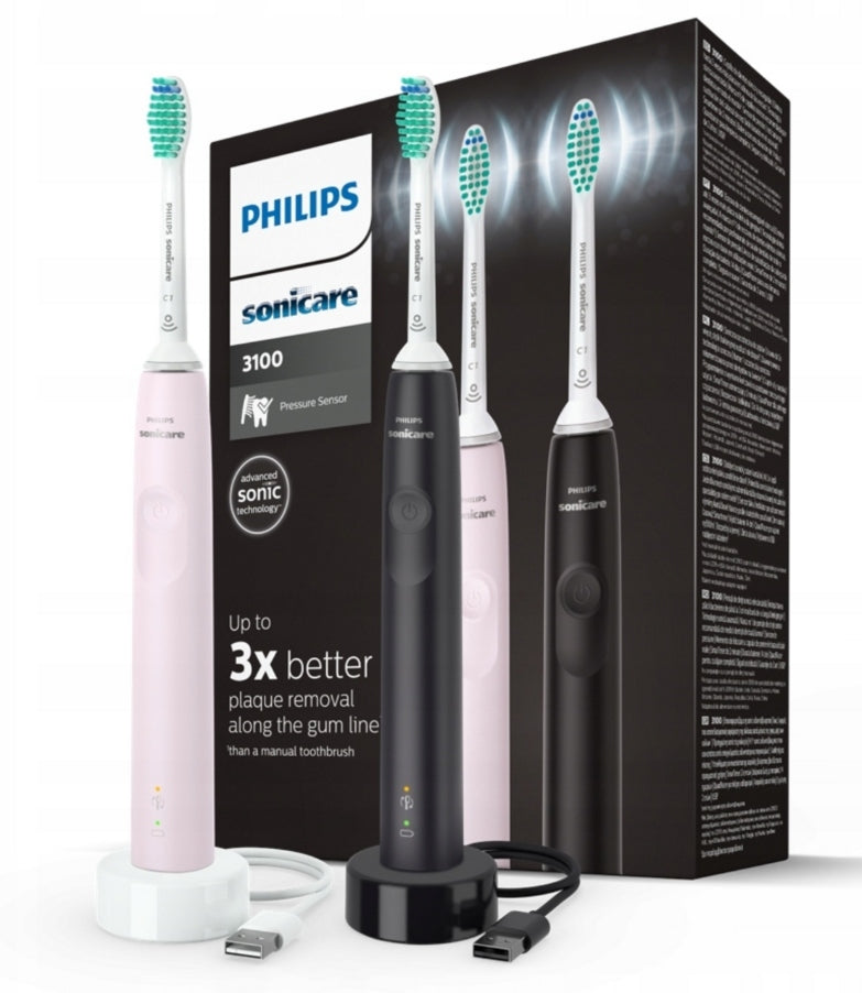 ZESTAW 2x SZCZOTECZKA ELEKTRYCZNA SONICZNA PHILIPS SONICARE HX3675/15(ZESTAW 2x SZCZOTECZKA ELEKTRYCZNA SONICZNA PHILIPS SONICARE HX3675/15)