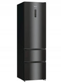 Gorenje Lodówka Czarna Crisp Zone Led XXL No Frost 200cm 368L Frenchdoor