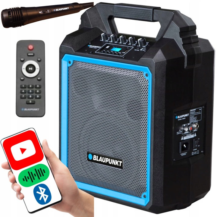 Blaupunkt Głośnik przenośny kolumna Blaupunkt MB06 Bluetooth karaoke mikrofon pilot(30 W'/Głośnik przenośny kolumna Blaupunkt MB06 Bluetooth karaoke mikrofon pilot')