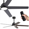 Wentylator sufitowy z lampą EBERG STX 6 prędkości cichy wiatrak 132cm pilot