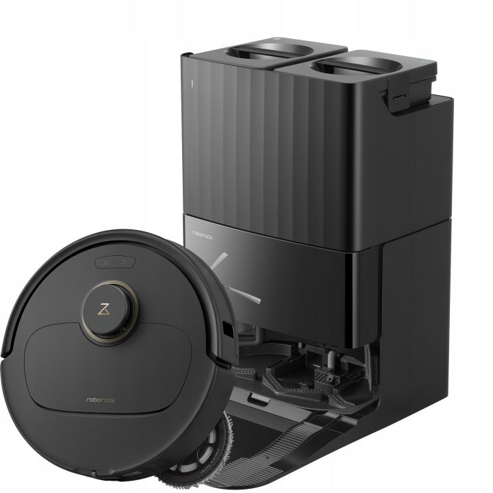Roborock Robot sprzątający z funkcją mopowania Roborock Qrevo 5AE czarny 12KPa ze stacją czyszczącą(Q-Revo'/Robot sprzątający mopowanie Roborock Qrevo 5AE czarny 12KPa Stacja Mopujacy')
