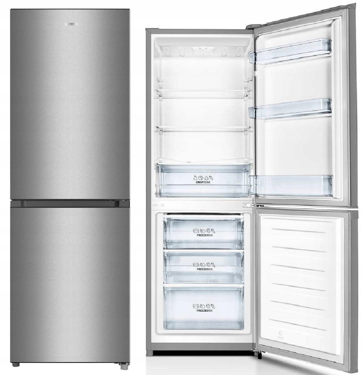 LODÓWKA GORENJE RK416EPS4 INOX 161cm 230L(161，3 cm/55 cm/LODÓWKA GORENJE RK416EPS4 INOX 161cm 230L)