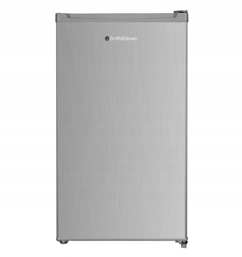 Mała lodówka podblatowa hotelowa 85cm 90L SmithBrown SFTTF-411-SE3 srebrna(Mała lodówka podblatowa hotelowa 85cm 90L SmithBrown SFTTF-411-SE3 srebrna)