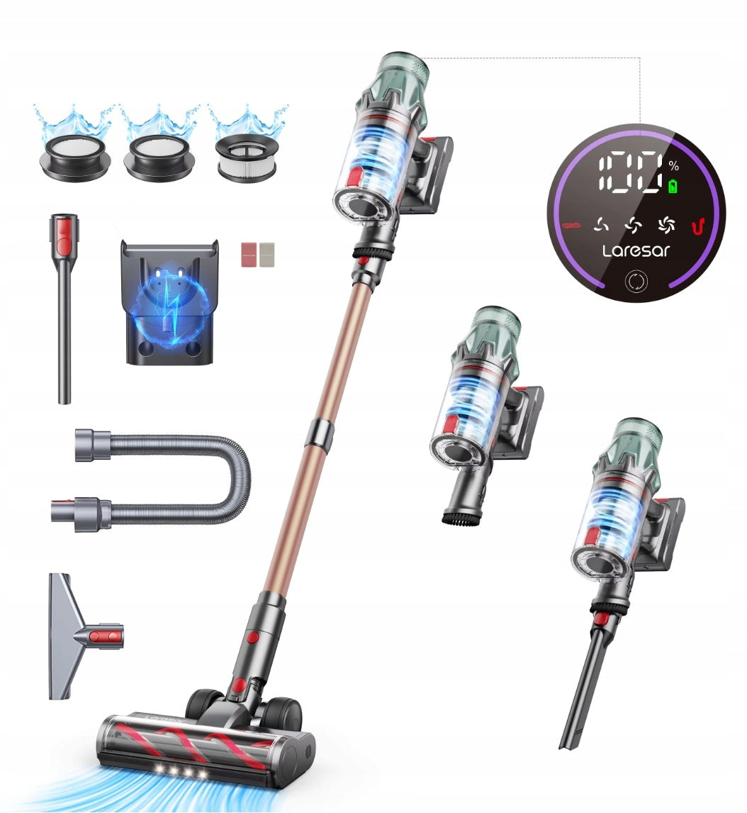 MODEL 2026 Odkurzacz pionowy bezprzewodowy Laresar V7 PRO(500 W/MODEL 2026 Odkurzacz pionowy bezprzewodowy Laresar V7 PRO)