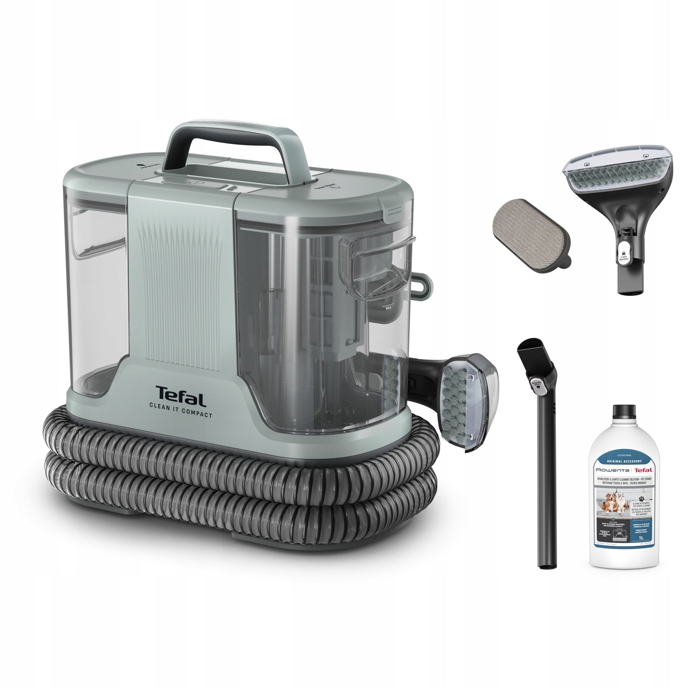 Odkurzacz piorący do tapicerki dywanów na mokro Tefal Clean It IZ3020 400W(Odkurzacz piorący do tapicerki dywanów na mokro Tefal Clean It IZ3020 400W)
