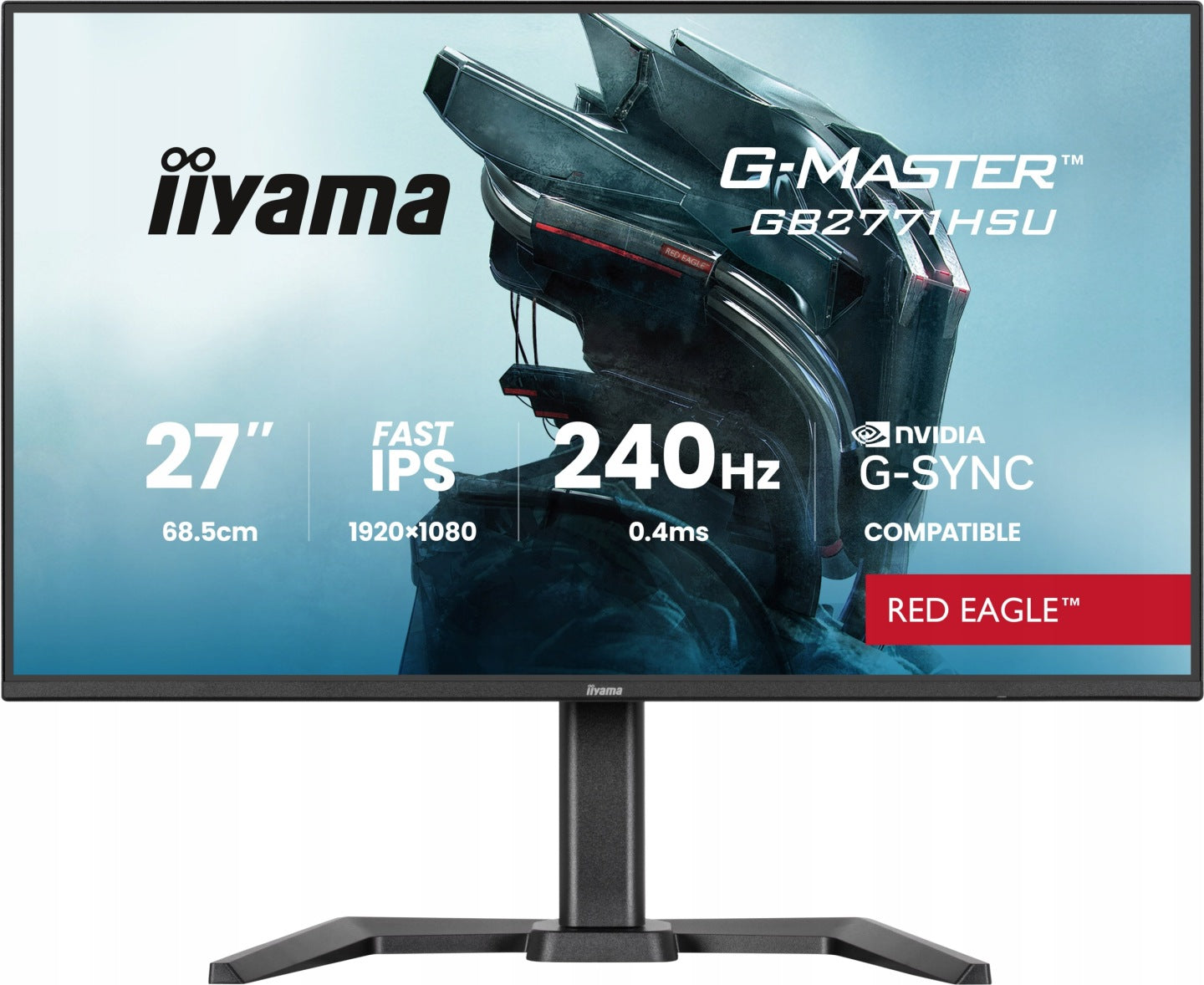 iiyama Monitor iiyama G-Master GB2771HSU-B1 27 FHD Fast IPS 240Hz 0,4ms