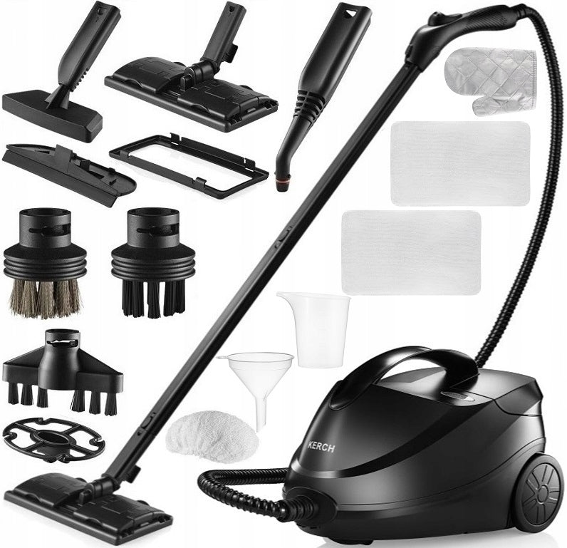 CZYŚCIK WIELOFUNKCYJNY MOP PAROWY MYJKA KERCH PRESTO BLACK 3000W 4BAR(CZYŚCIK WIELOFUNKCYJNY MOP PAROWY MYJKA KERCH PRESTO BLACK 3000W 4BAR)
